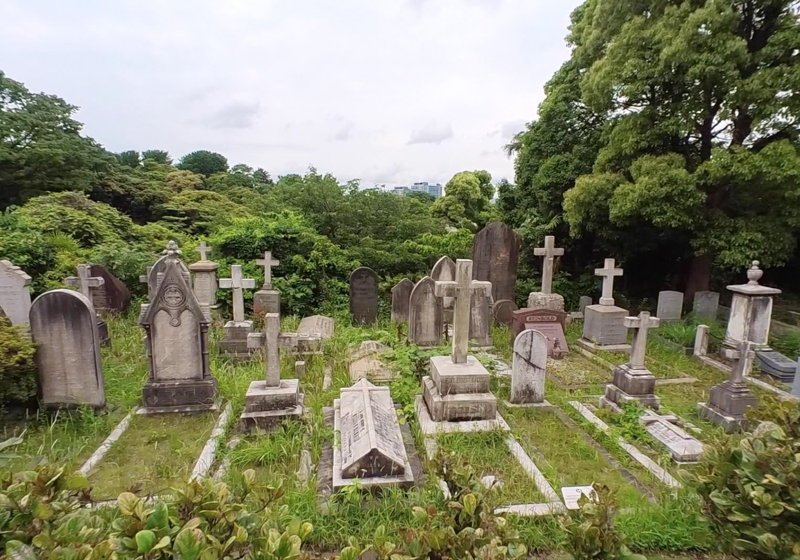 横浜元町外国人墓地